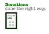 Fixed Donation Kiosk Versus a Handheld Card Reader